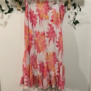 Cato Pastel Floral Maxi Skirt